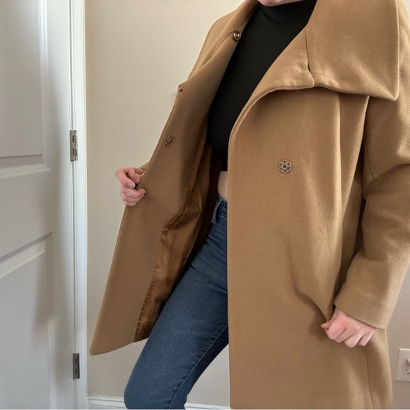 Cinzia Rocca Icons Wool & Cashmere Blend Winter Coat - Picture 4 of 14